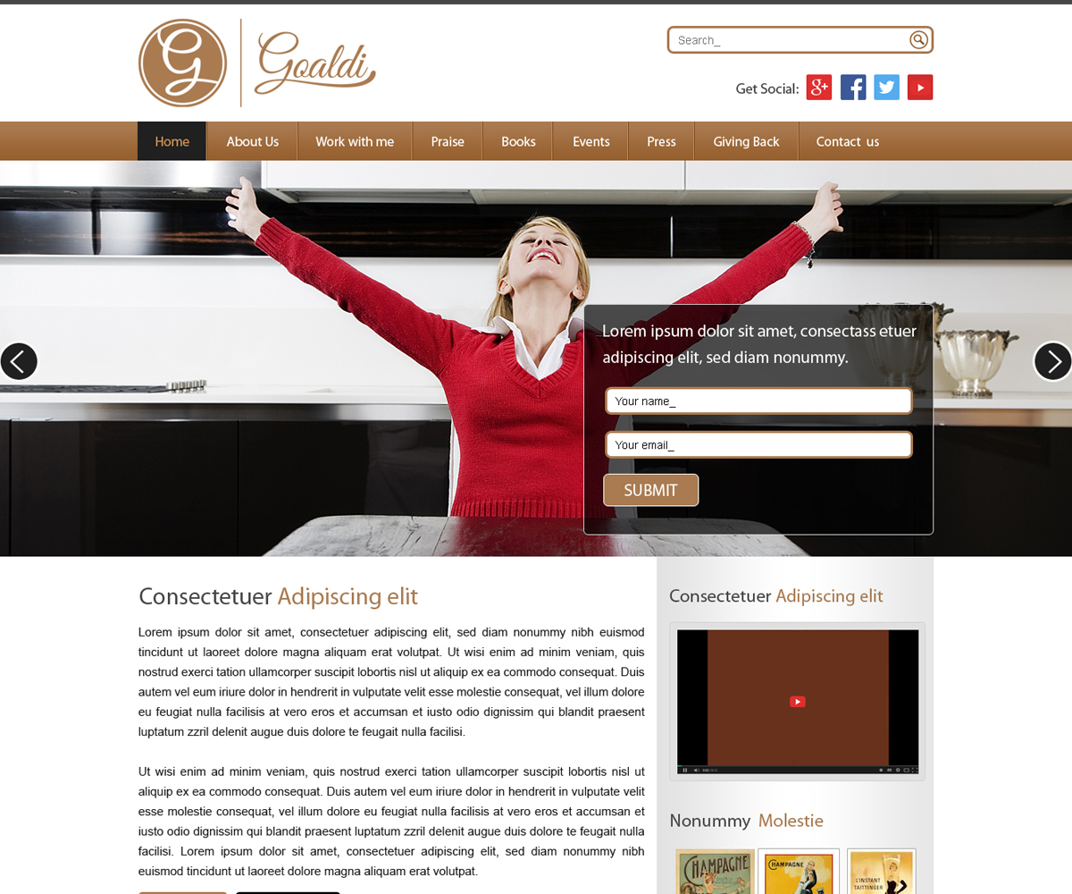 Web Design by craftyweb for this project | Design #4804816