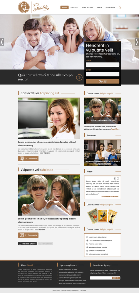 Web Design by craftyweb for this project | Design #4808046