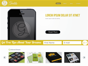 Web Design by dll.designs for this project | Design: #4809459