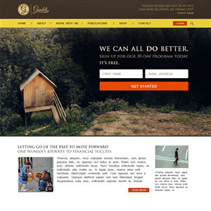Web Design by KaylaKnight for this project | Design #4753569