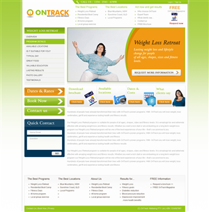 Web Design by rajesh prn for OnTrack Wellbeing PTY Ltd | Design: #228484