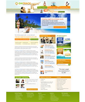 Web Design by Mayank Patel for OnTrack Wellbeing PTY Ltd | Design: #237652