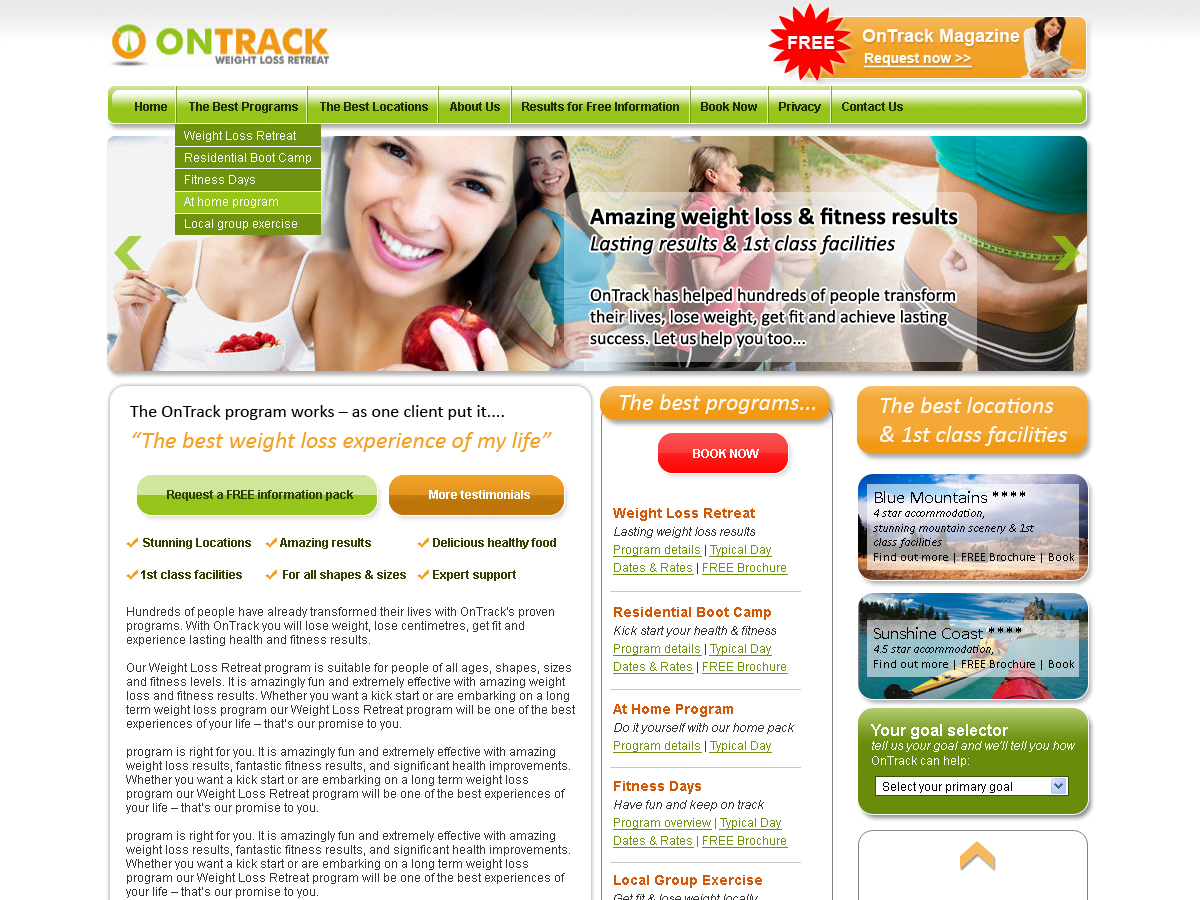 Web-Design von Jagannath für OnTrack Wellbeing PTY Ltd | Design #227652