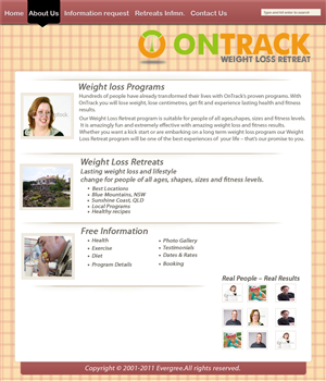 Web Design by Parul for OnTrack Wellbeing PTY Ltd | Design: #225238
