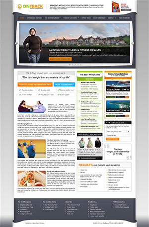 Web Design by James for OnTrack Wellbeing PTY Ltd | Design: #231574