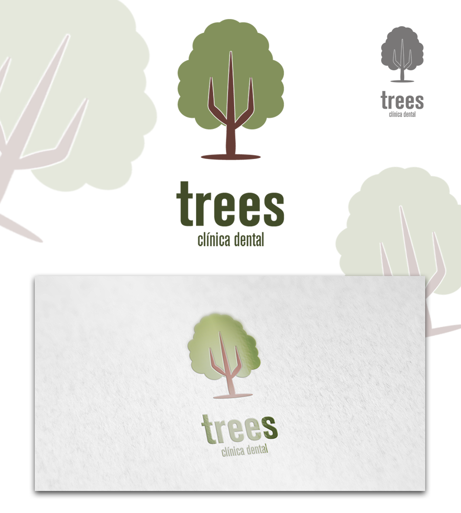 Logo Design by BuntarBG for CLINICA DENTAL TREES | Design #4789004