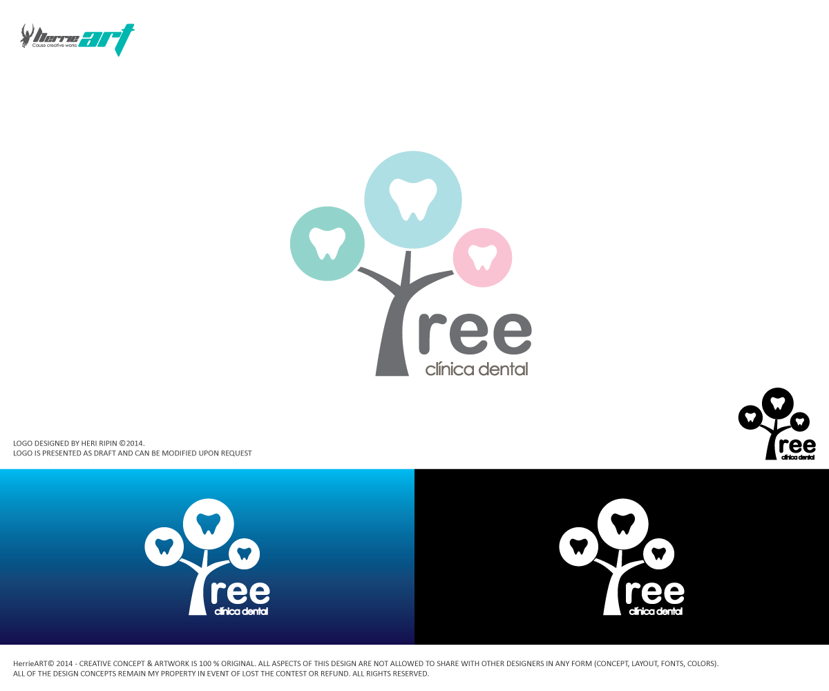 Logo Design by heri.ripin for CLINICA DENTAL TREES | Design #4791903