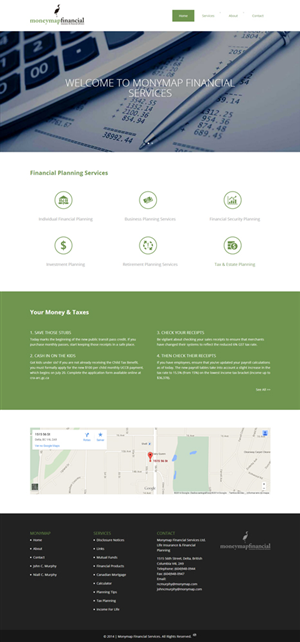 Web Design by Nightmist for this project | Design #4996115