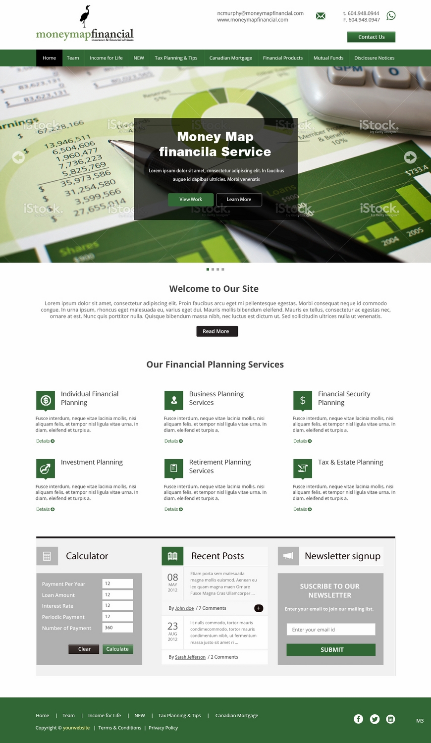 Web Design by pb for this project | Design #4769662