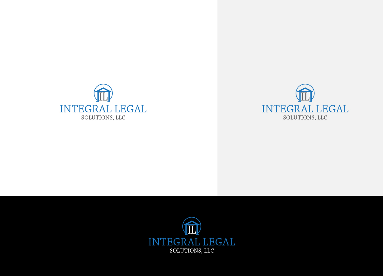 Logo Design by www.creativedesignxone.com for Integral Legal Solutions, LLC | Design #4750781