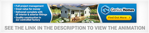 Banner ad to sell prefabricated holiday homes in New Zealand | Banner Ad Design by Levardos