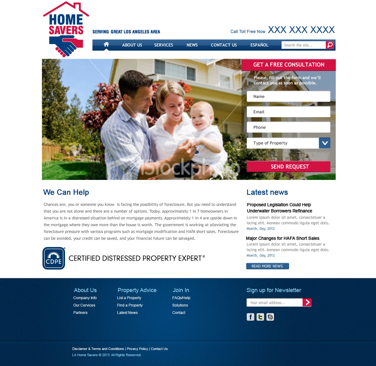 Web Design by tanya for this project | Design #1348947