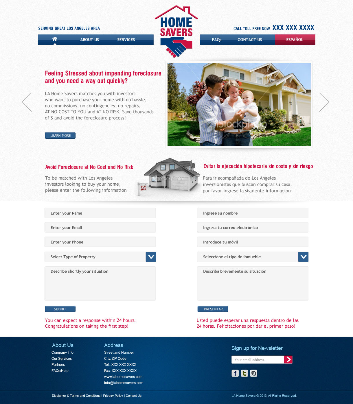 Web Design by tanya for this project | Design #1351728