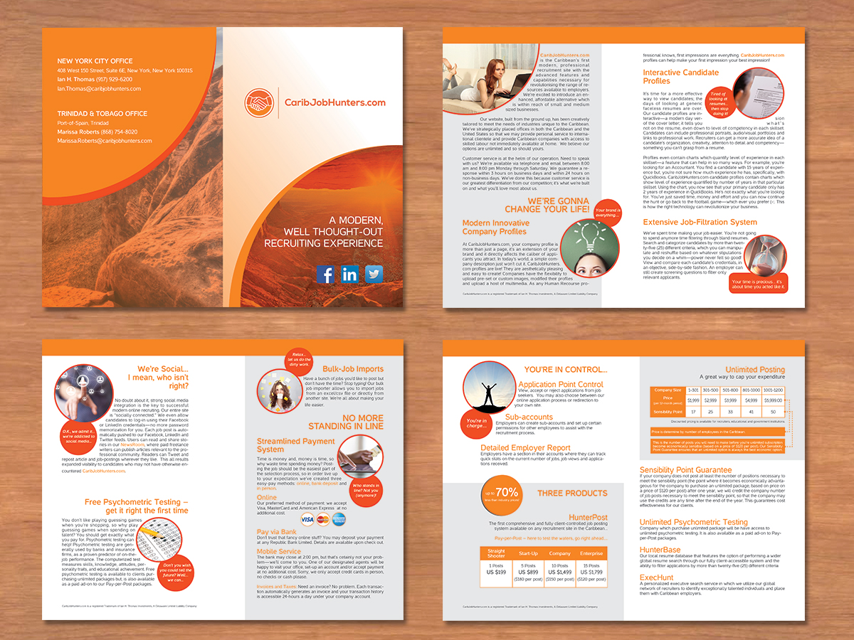 Brochure Design by Ellie Afonso for this project | Design #4782394