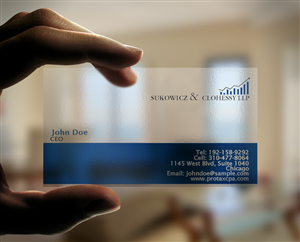 Business Card Design by Ather