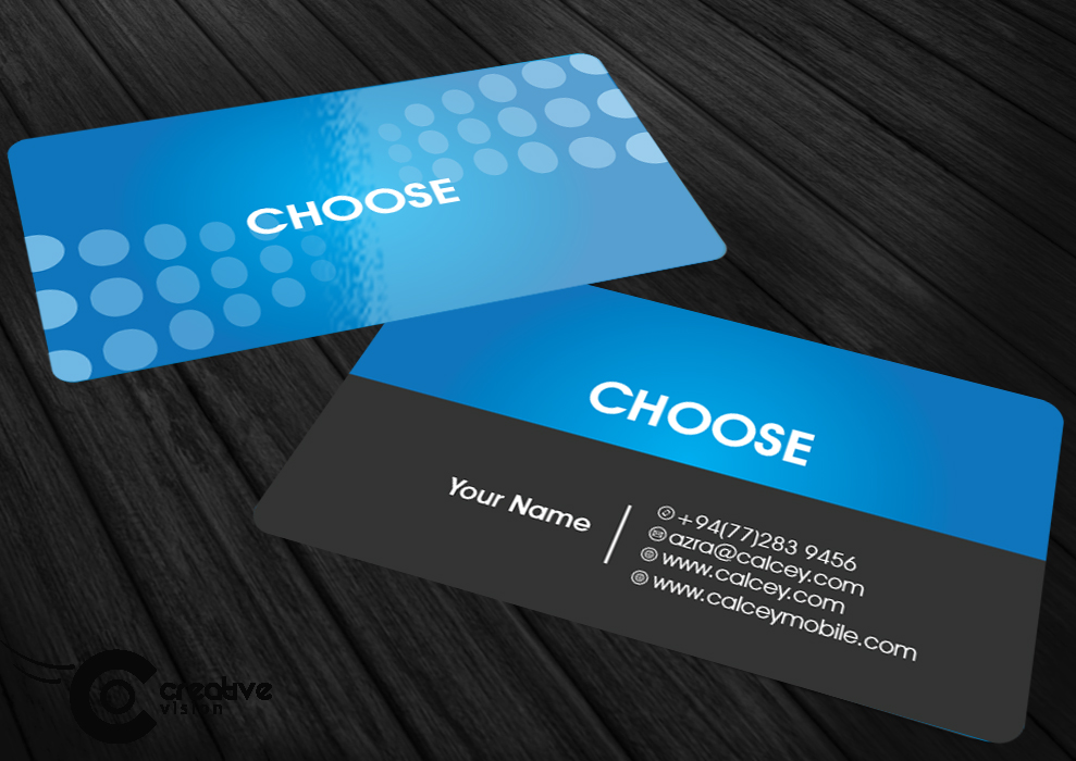 Visitenkarten-Design von creative vision für Choose Your Path | Design #4742027