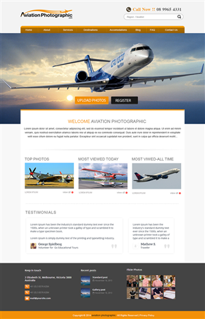 Wordpress Design by webxvision for SR-Design | Design: #4796229