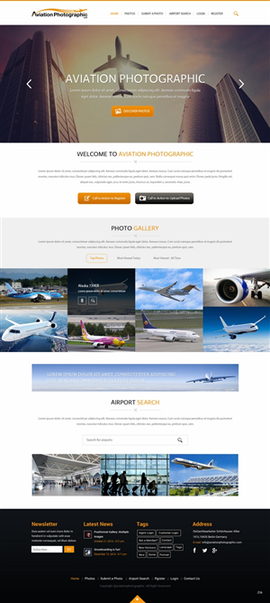 Wordpress Design by pb for SR-Design | Design: #4778308
