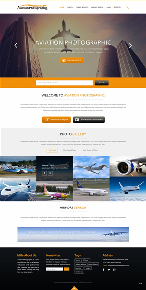 Wordpress Design by pb for SR-Design | Design: #4833091