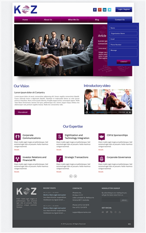Web-Design von pb für dieses Projekt | Design: #4833216