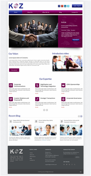 Web-Design von pb für dieses Projekt | Design: #4833220