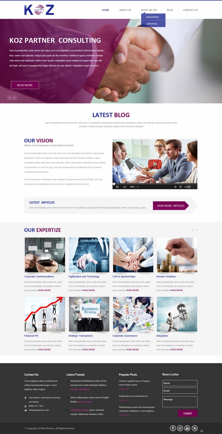 Web Design by pb for this project | Design #4833222