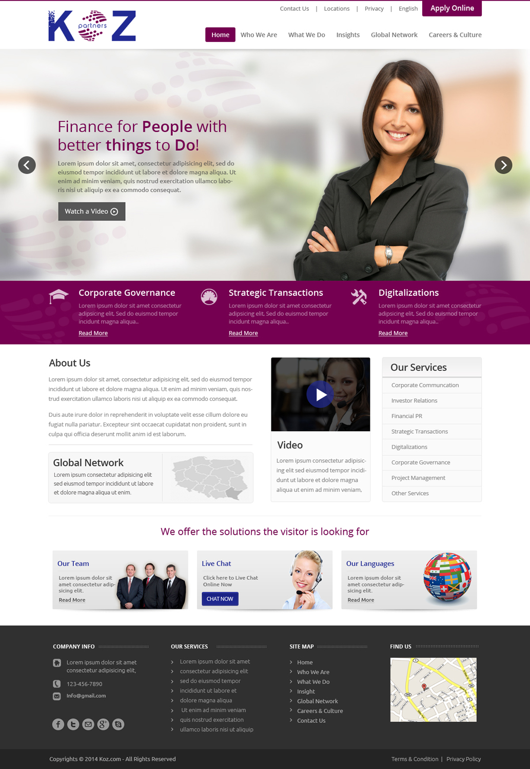 Diseño Web por OM para este proyecto | Diseño #4776745