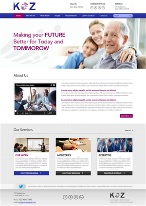 Web-Design von OM für dieses Projekt | Design: #4776777