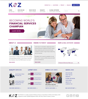 Web-Design von OM für dieses Projekt | Design: #4776789