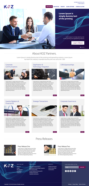 Web-Design von bedesign für dieses Projekt | Design: #4815234