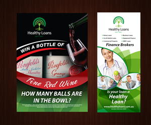 Healthy Loans (Mortgage Brokers) needs a Banner Stand design need for trade conference exhibition