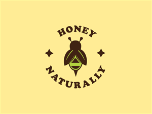 Honey Naturally | Logo Design by vyasa