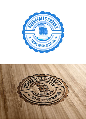 Kurrafalls Grove / Extra Virgin Olive Oil | Logo-Design von Niko Dola