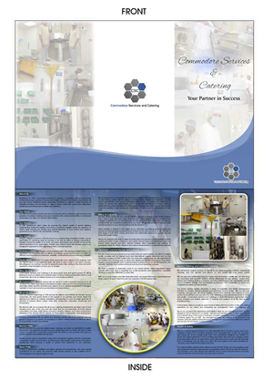 Catering and Cleaning Company requires brochure | Design de Brochure par NILDesigns
