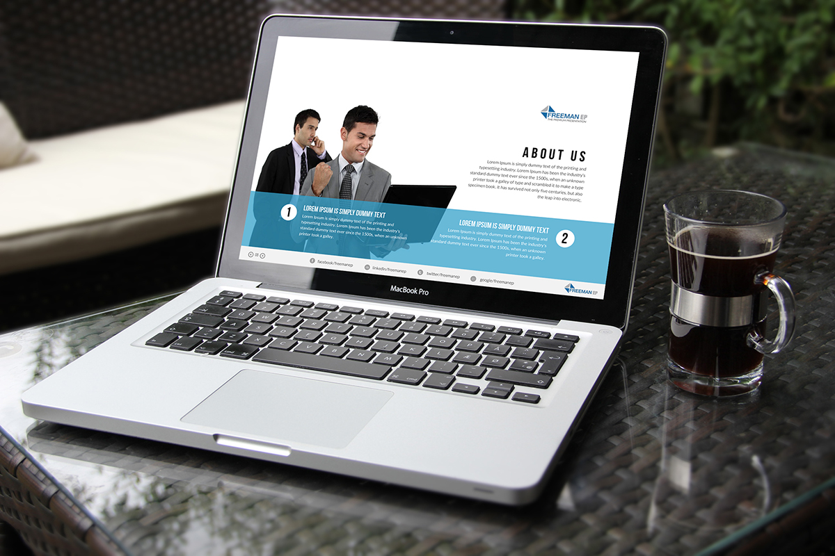 PowerPoint Design by Miguel Neiva for this project | Design #4761563