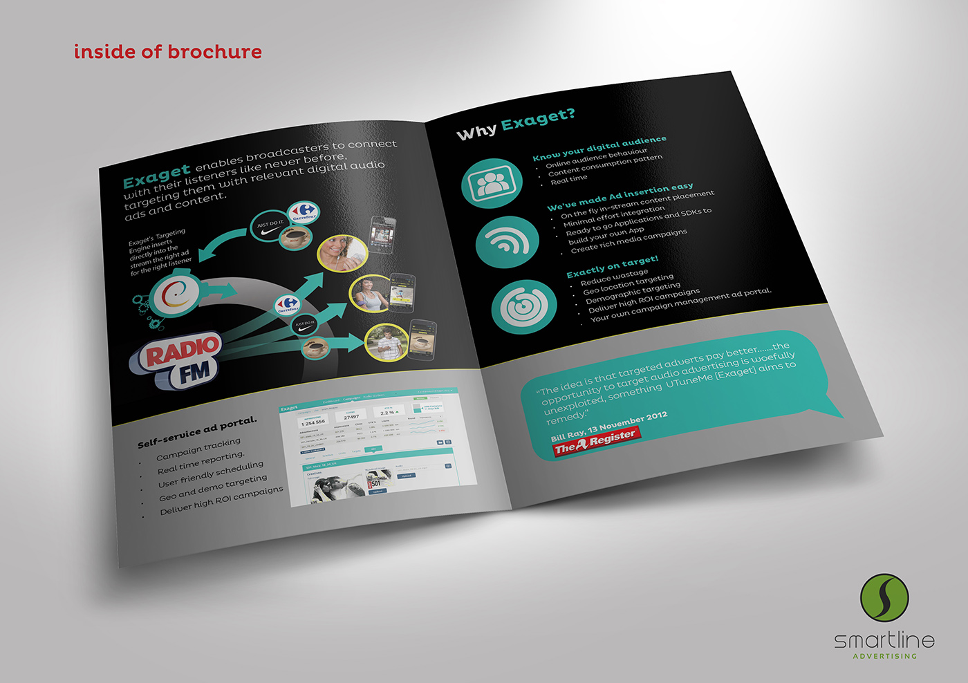 Flyer Design by Smart Line Adv for Exaget Ltd | Design #4748231