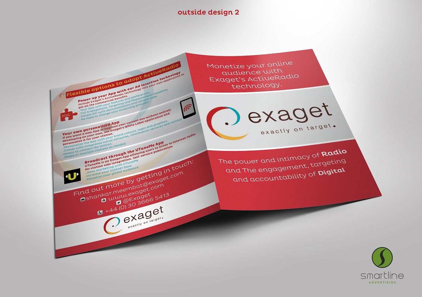 Flyer Design by Smart Line Adv for Exaget Ltd | Design #4754159