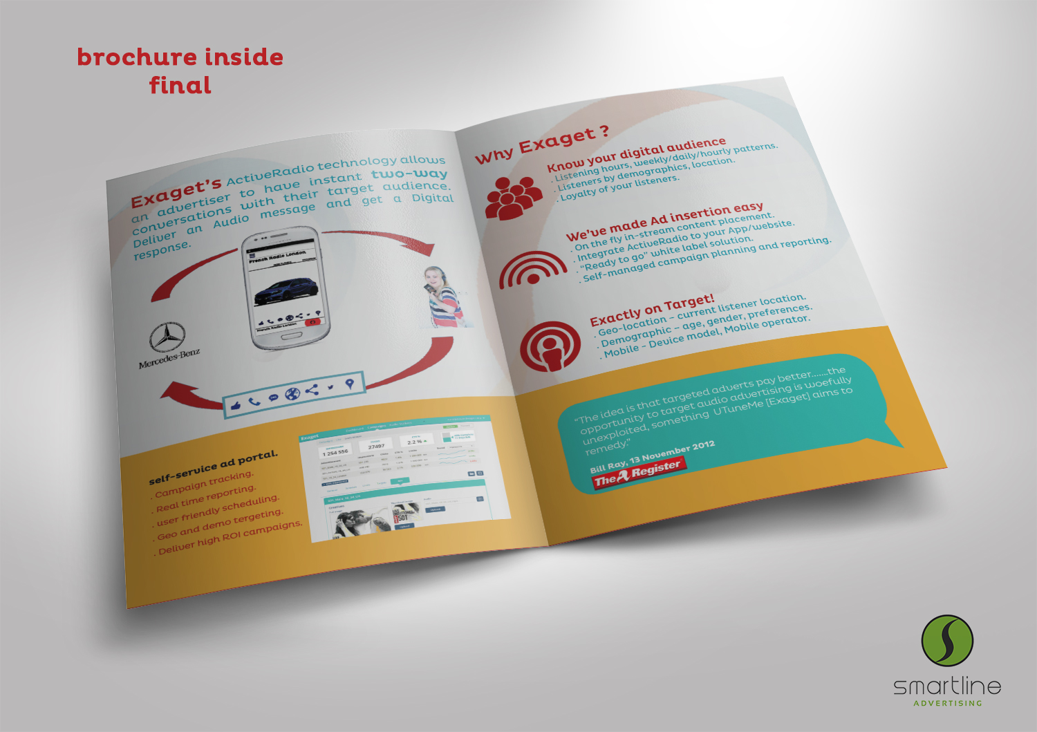 Flyer Design by Smart Line Adv for Exaget Ltd | Design #4760170