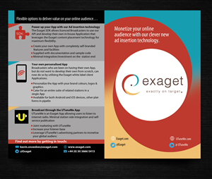 Flyer Design by uk for Exaget Ltd | Design: #4754190