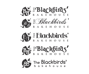 Diseño de Logo por Mandarina para The Blackbirds'' Bakehouse | Diseño: #4886172