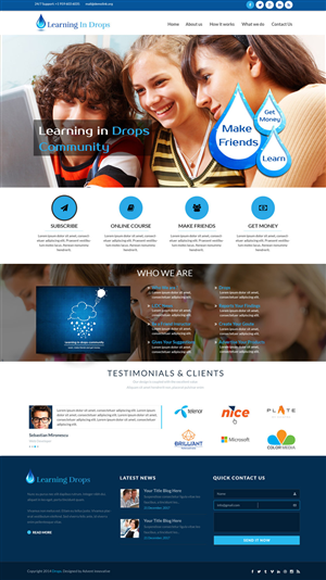Web Design by Advent Innovative for UFRJ | Design: #5151618
