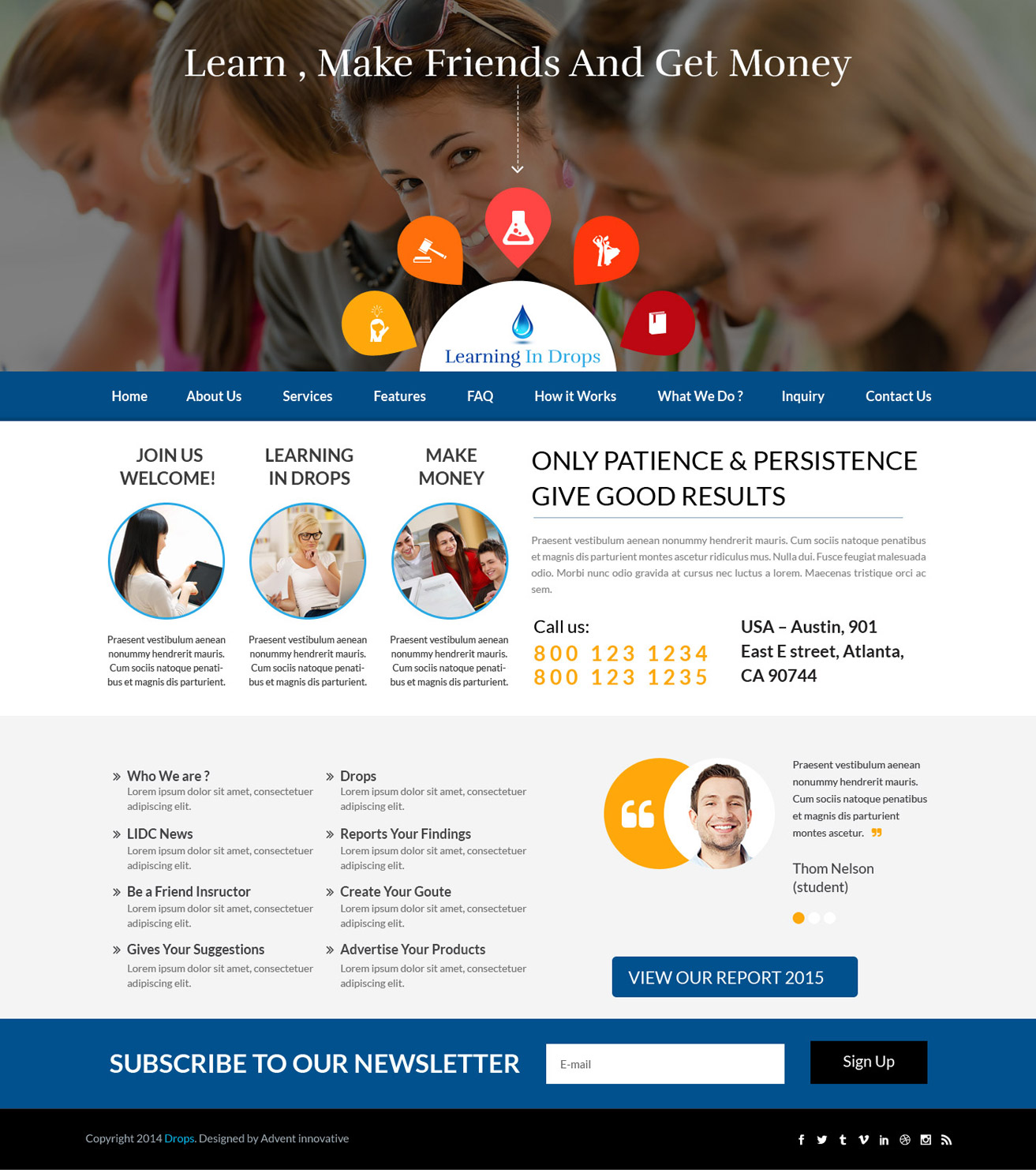 Web Design by Advent Innovative for UFRJ | Design #5152138