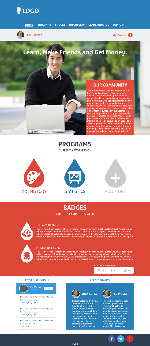 Web Design by bottlestreet for UFRJ | Design #5153016