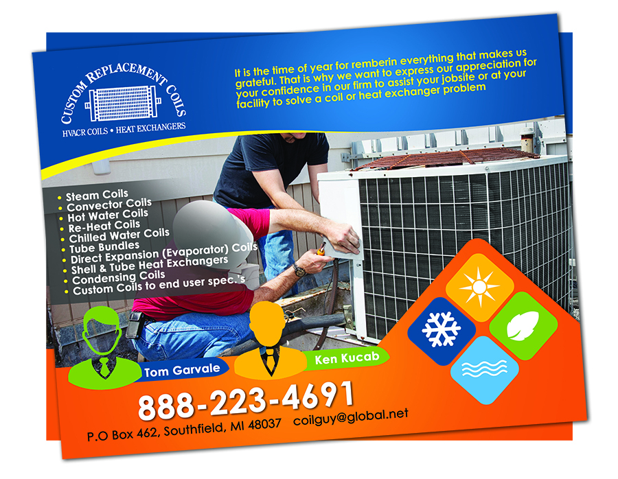 Postcard Design by James Sylvester for this project | Design #4810964