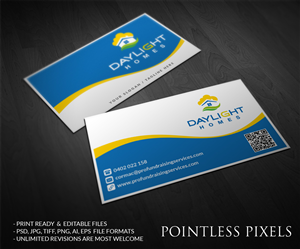 Business Card Design by Pointless Pixels India for this project | Design: #4989550