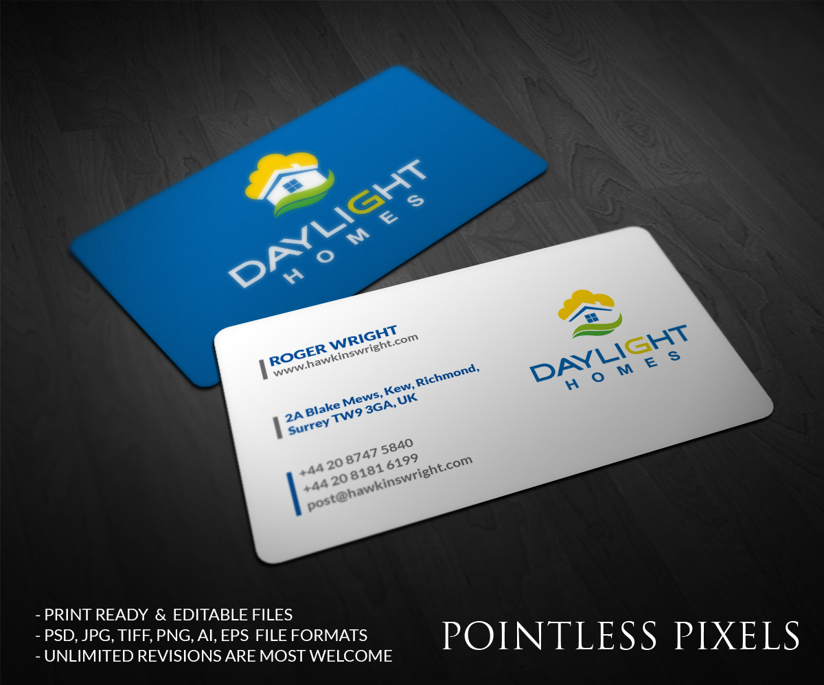 Business Card Design by Pointless Pixels India for this project | Design #4989730