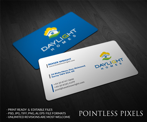 Business Card Design by Pointless Pixels India for this project | Design: #4989730