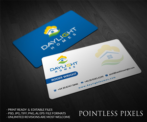 Business Card Design by Pointless Pixels India for this project | Design: #4989744