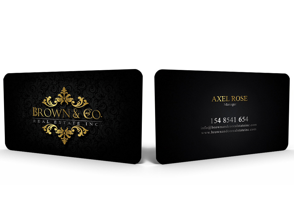 Business Card Design by Hardcore Design for Daniel Brown Realtor | Design #4798642