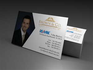 Business Card Design by Mugendesign for Daniel Brown Realtor | Design #4791909